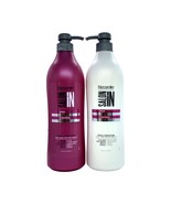 Salon In Recamier Pro+ Liss Control Shampoo &amp; Conditioner 33.8 oz Set - £36.15 GBP