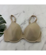 Natori Rose Dream Custom Coverage Underwire Bra Size 36 DDD Nude Beige 7... - $22.76