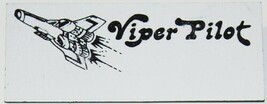 Classic Battlestar Galactica TV Series Viper Pilot Pinback Badge Late 19... - $9.77