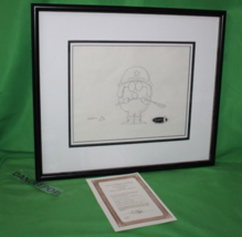 Dilbert Cartoon Dogbert Animation Production Drawing Animation Art Ltd Ed Adams - £116.76 GBP
