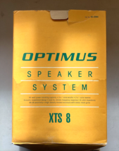 Optimus Radio Shack Vintage XTS-8 Stacked Cube Bookshelf Speakers Open Box - £31.14 GBP