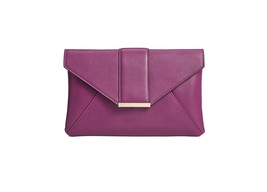 allbrand365 designer Womens Envelope Clutch Size One Size Color Medium Purple - £45.53 GBP