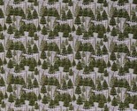 Cotton Fresh Pine Trees Christmas Tree Farm Fabric Print by the Yard D40... - $9.95