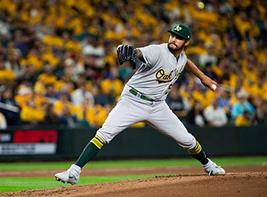 Sean Manaea Poster - Size: 18&quot; x 24&quot; - £24.49 GBP