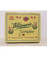 Whitmans Chocolate Sampler Tin Storage Box Hinged Lid Vintage - €5,13 EUR