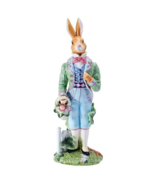 Fitz &amp; Floyd Jardin Rabbit Figurine Male - $270.17 CAD