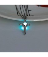 Glow in The Dark Sword Pendant, Luminous Necklace, Openable Hollow Pendant - $16.64 CAD