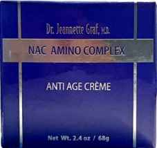Dr. Jeannette Graf NAC AMINO ACID COMPLEX Anti Aging Creme Orignal Sealed - $29.69