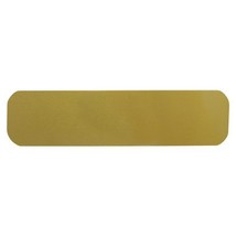 Large Alloy Rectangular Cremation Urn Personalization Plate - Bronze Col... - $18.99