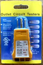 Outlet Tester Model SK300,Circuit Analyzer,6 Visual LED Tests, Easy Read... - $12.95