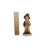 MANY CHIPS Hummel Goebel Street Singer #131 5 Inches TMK3 Boy Hat Music ... - $241.65 MXN