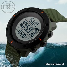 SKMEI Sporty Japanese Digital Men&#39;s / Gents Sports Watch - Shock Resistant, 3Bar - £22.48 GBP