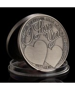 Commemorative &quot;I Love You&quot; Token Coin With Case, Not Real Money - $5.99