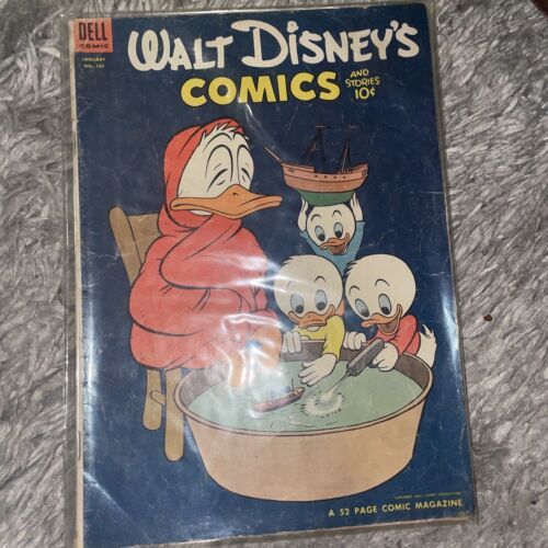 Walt Disney Comics &amp; Stories # 160 1954 Golden Age Carl Barks - $4.95