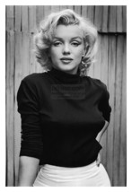 Marilyn Monroe In Black Top Sexy Celebrity Model Actress 4X6 Photo - £6.25 GBP