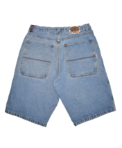 Paco Jean Shorts Mens 36 Baggy Relaxed Fit Denim Jorts Medium Wash y2k 13&quot; - $33.72