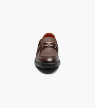 Stacy Adams Todridge Moc Toe Bit Slip On Shoes Brown Tumbled 25729-247 image 3