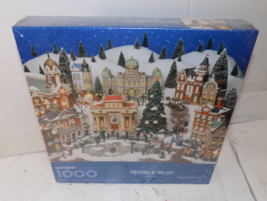 Springbok Dept 56 Christmas In The City 1000 Pc Puzzle 1999 Hallmark Sealed - $37.13