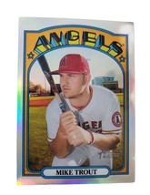 Mike Trout 2021 Topps Heritage Refractor Chrome 1972 Style #169 - 173/572 - $29.69