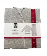 Members Mark Womens Size X-Large Pajamas Notch Collar Button Shirt Pants... - $27.06 CAD