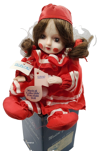 Schmid Music Box Dancer, Vintage Porcelain Doll 1982,  Christmas - $368.88 MXN
