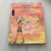 Gods, Men and Monsters from the Greek Myths Hardcover Michael Gibbi Illustrated - £8.88 GBP