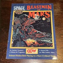 Space 1889 Beastmen of Mars Role Play Science Fiction Lester W. Smith GD... - $17.59