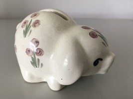 PIGGY BANK - FLOWERY PIG - £3.26 GBP