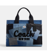 COACH Cargo Tote Bag Medium Denim Patchwork Crossbody ~NWT~ CAM72 - $6,959.82 MXN