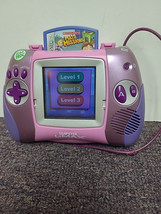 Leapfrog Leapster L-MAX Learning Game System Pink TESTED With Math Missi... - £16.04 GBP