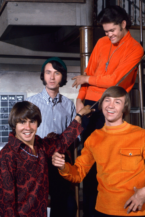 The Monkees On Staircase 1960's Group Pose 18x24 Poster - $23.99
