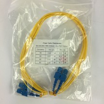 Fiber Optic Distribution DU-SC SM 2.0mm -2m PVC Yellow - £7.18 GBP