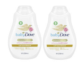Baby Dove Textured Hair Baby Conditioner Curl Nourishment, 13 oz 2 Pack - £16.63 GBP