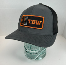 TDW Richardson Style 312 Snap Back Adjustable Hat Cap, Gray/Black - $13.81