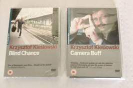 Blind Chance &amp; Camera Buff DVDs Krzysztof Kieslowski Region 2 PAL New - £29.27 GBP