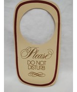 Vintage Hotel Please Do Not Disturb Door Hanger - $24.25