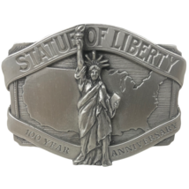 VTG Siskiyou Statue Of Liberty 100 Year Anniversary Belt Buckle United S... - £27.14 GBP