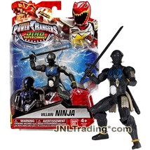 Year 2016 Saban&#39;s Power Rangers Dino Super Charge 6 Inch Figure - Villain NINJA - £31.49 GBP