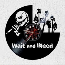 Slipknot vinyl record wall clock masked rock band metal music - £40.88 GBP