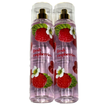 2 Pack Bodycology Fresh Raspberries Fragrance Mist 8oz Ripe Raspberry Citrus - £17.69 GBP