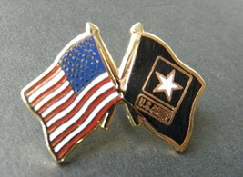 Army Combo USA Wavy Flag Lapel Pin US 1 inch - £4.22 GBP