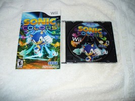 Sonic Colors (Nintendo Wii, 2010) Disc and Instruction Manual A4 - £15.48 GBP