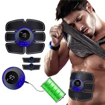 Muscle Stimulator EMS Ab Trainer Tens Unit Portable Stimulater Abs Massa... - £15.45 GBP