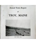 Troy Maine Annual Town Report Booklet 1944 New England Waldo County Hist... - €25,60 EUR