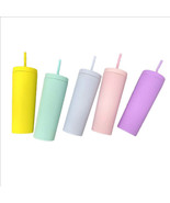 19OZ XL Pastel Straight Blank Tumblers, 19 oz Matte Tumblers, Double Wal... - $130.03 MXN