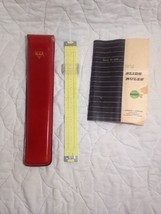 (A53) VINTAGE MidCentury Pickett N1010-ES Trig Duplex Slide Rule, Case, Manual - £27.63 GBP