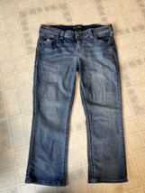 Silver Jeans Aiko Mid Capri Western Denim Women’s Size 33 Inseam 22 1/2 - $25.89