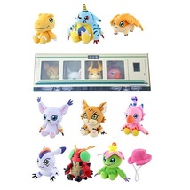 Bandai Digimon Adventure Tri. Plush Doll Set Limited Digital Monster Train Toys - £299.75 GBP