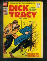 DICK TRACY #116 1957-CHESTER GOULD-HARVEY COMICS-CRIME G/VG - £34.76 GBP