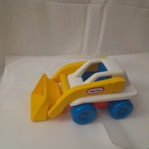 Little Tikes Chunky Toddle Tots Bulldozer Construction Vehicle Vintage 1990s Toy - £17.55 GBP